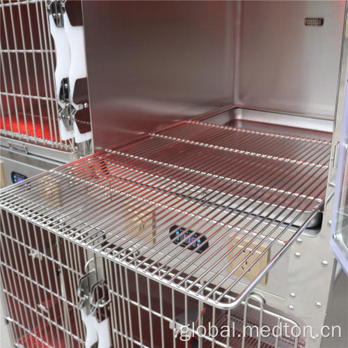 Veterinary Medical Equipment Veterinary Stainless Steel Oxygen Cage Factory